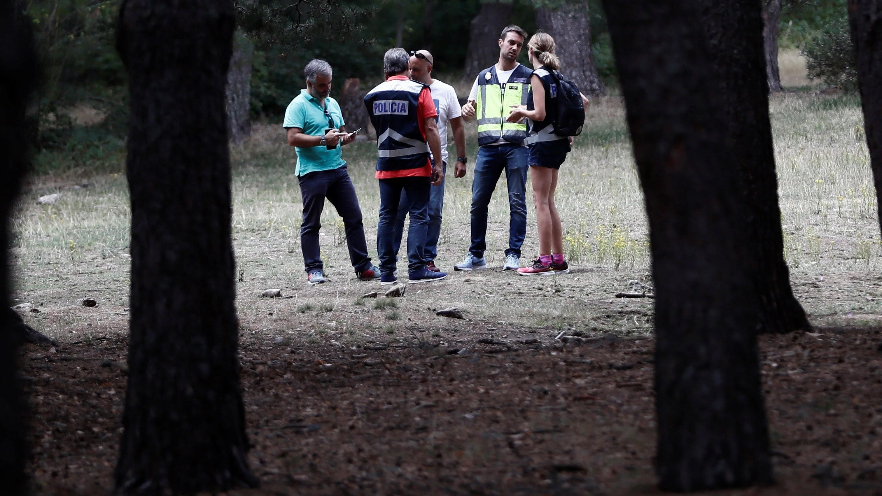 Una de las batidas organizadas para encontrar a Fernández Ochoa