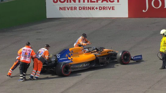 Carlos Sainz, en las 'afueras' de Spa Carlos Sainz, en las 'afueras' de Spa