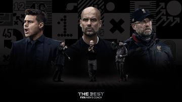 Pep Guardiola, Jürgen Klopp y Mauricio Pochettino, finalistas del 'The Best'