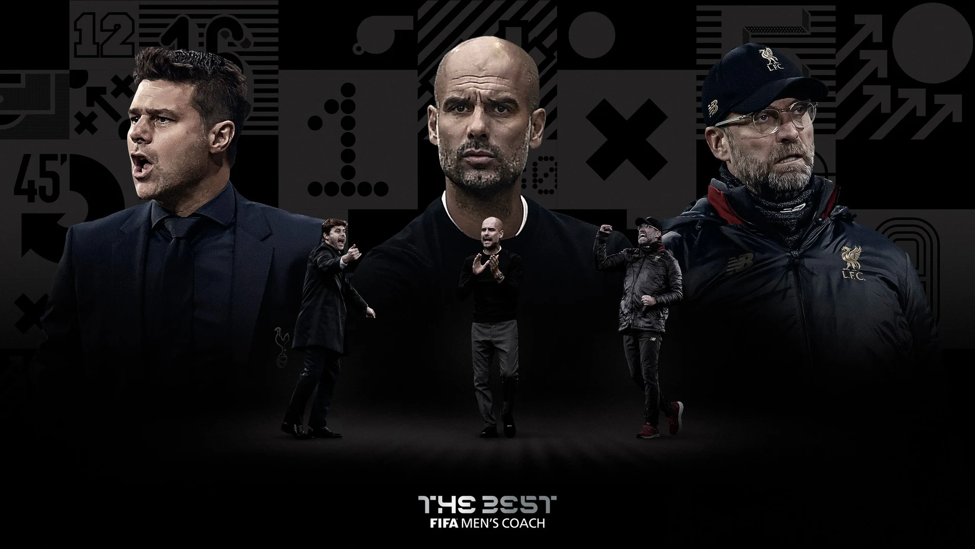 Pep Guardiola, Jürgen Klopp y Mauricio Pochettino, finalistas del 'The Best'