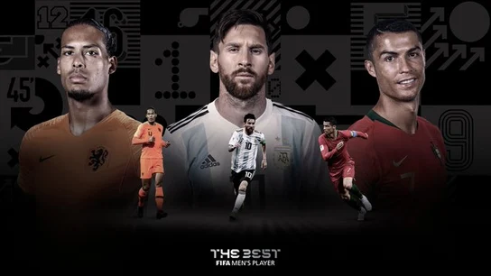 Van Dijk, Messi y Cristiano Van Dijk, Messi y Cristiano