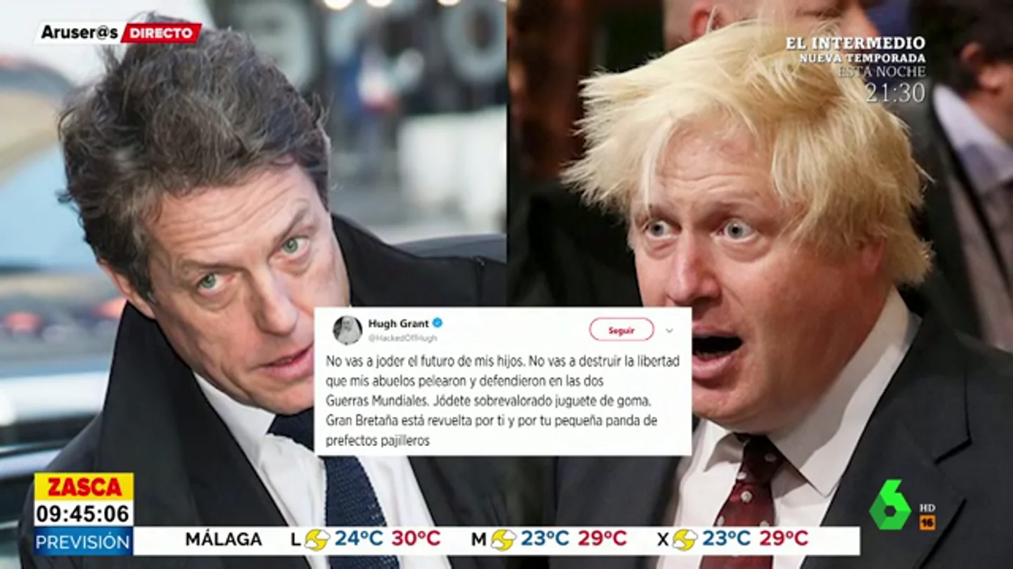 Hugh Grant zasca Hugh Grant zasca