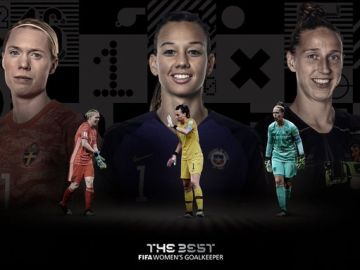 Premio 'The Best' a la mejor portera Premio 'The Best' a la mejor portera