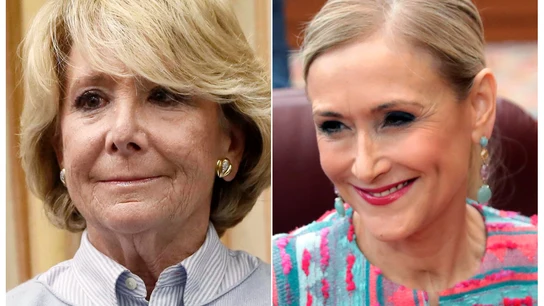 Esperanza Aguirre y Cristina Cifuentes Esperanza Aguirre y Cristina Cifuentes