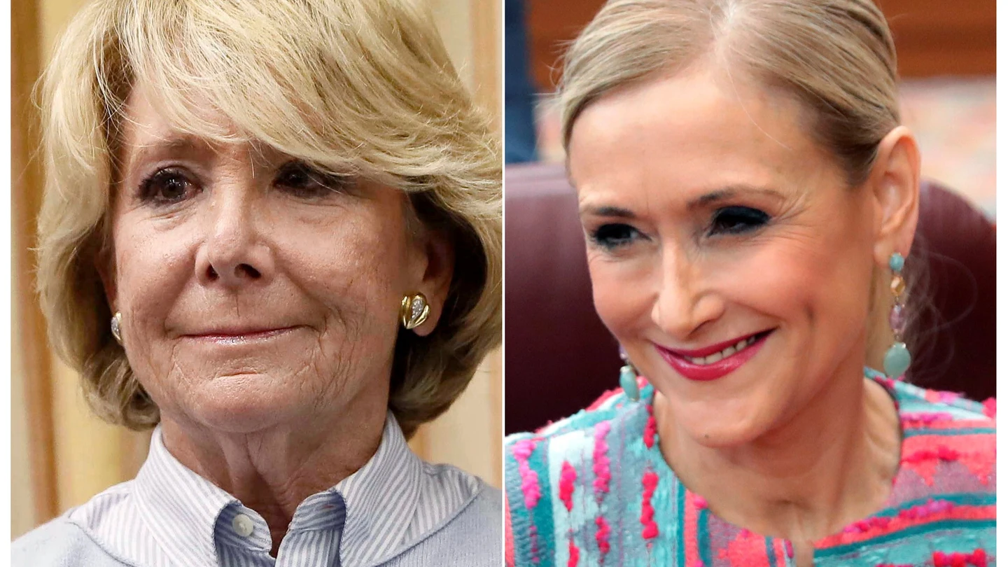 Esperanza Aguirre y Cristina Cifuentes Esperanza Aguirre y Cristina Cifuentes
