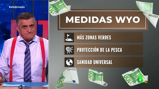 Las medidas políticas "para ricos" que Wyoming pide que cumpla el Gobierno Las medidas políticas "para ricos" que Wyoming pide que cumpla el Gobierno