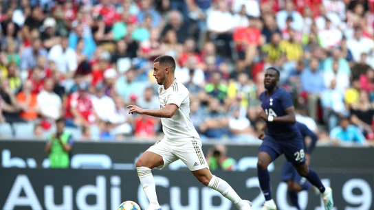 Eden Hazard, con el Real Madrid Eden Hazard, con el Real Madrid