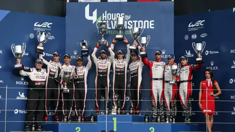 Podio del WEC 2019 en Silverstone Podio del WEC 2019 en Silverstone