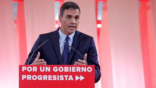 El presidente del Gobierno en funciones, Pedro Sánchez El presidente del Gobierno en funciones, Pedro Sánchez