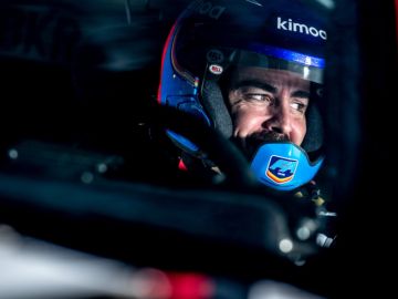 Fernando Alonso, a los mandos del Toyota Fernando Alonso, a los mandos del Toyota