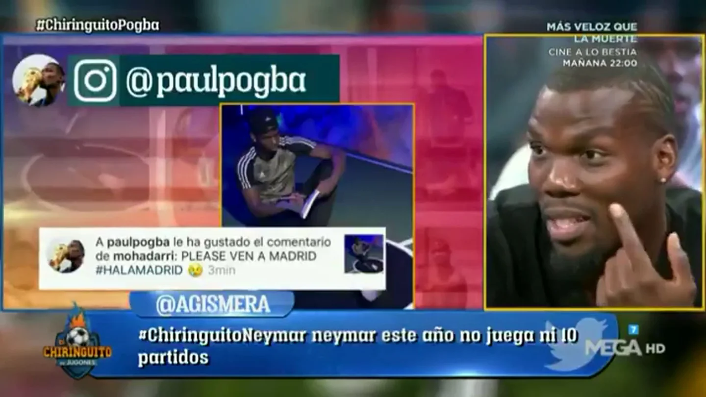 Mathias Pogba, sobre el curioso 'like' de su hermano Paul: "Ahora no vale nada" Mathias Pogba, sobre el curioso 'like' de su hermano Paul: "Ahora no vale nada"