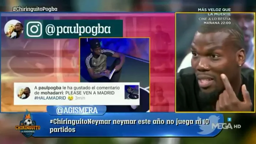 Mathias Pogba, sobre el curioso 'like' de su hermano Paul: "Ahora no vale nada"