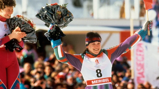 Blanca Fernández Ochoa en los JJOO de Invierno de 1992 La esquiadora fue bronce en los JJOO 1992