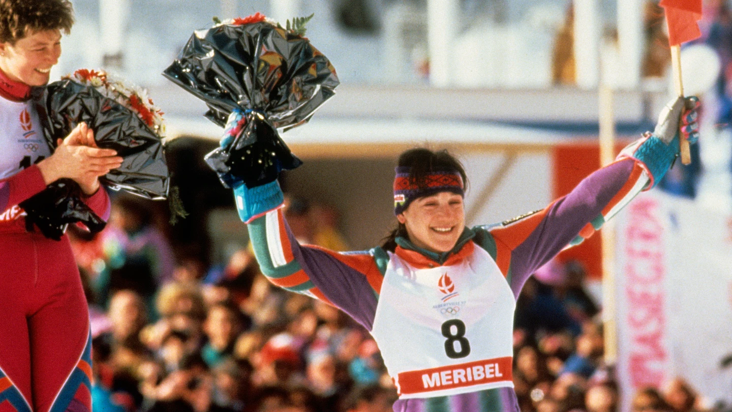 Blanca Fernández Ochoa en los JJOO de Invierno de 1992 La esquiadora fue bronce en los JJOO 1992