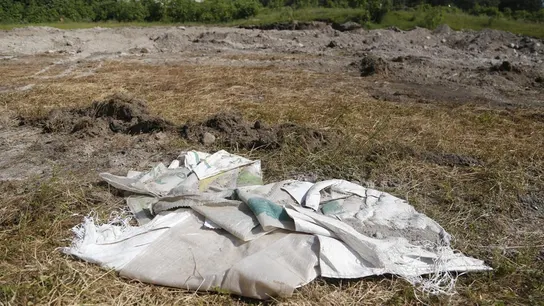 Fotografía de la zona donde fue encontrada una fosa con al menos 44 cadáveres Fotografía de la zona donde fue encontrada una fosa con al menos 44 cadáveres