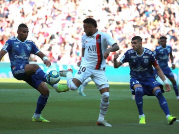 Neymar, ante el Estrasburgo Neymar, ante el Estrasburgo