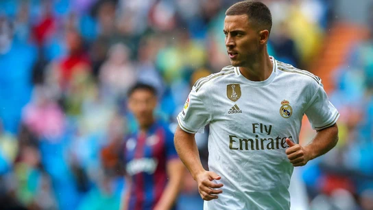 Hazard, en un partido con el Real Madrid Hazard, en un partido con el Real Madrid