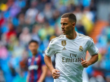 Hazard, en un partido con el Real Madrid Hazard, en un partido con el Real Madrid