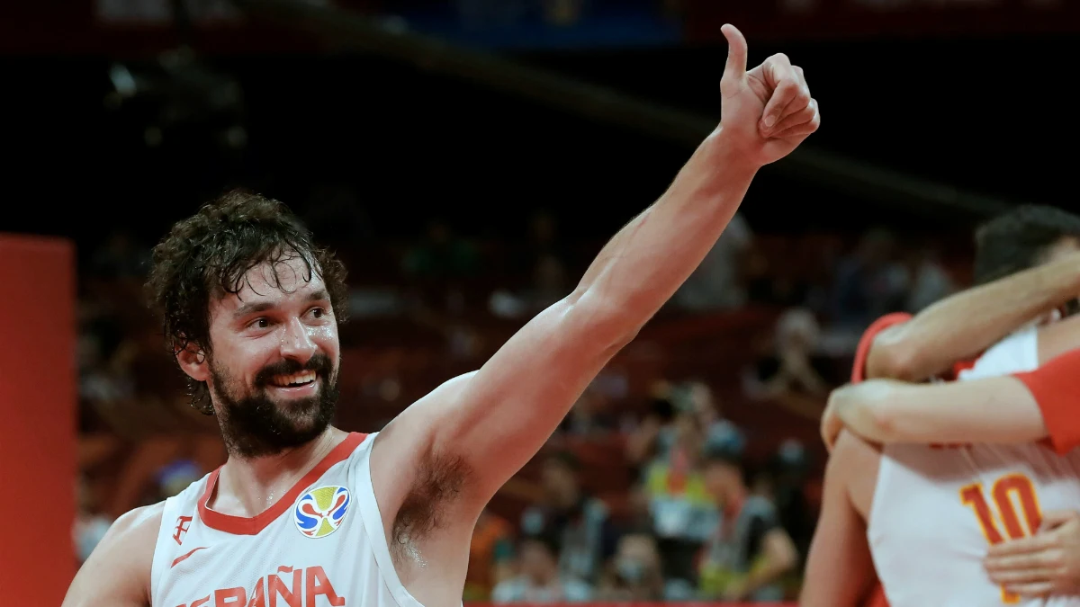 Sergio Llull, con España