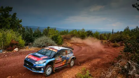 Gus Greensmith es líder de WRC2 Pro Gus Greensmith es líder de WRC2 Pro