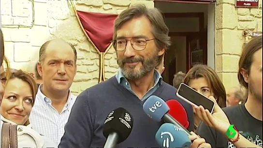 Iñaki Oryazábal, ante los medios Iñaki Oryazábal, ante los medios