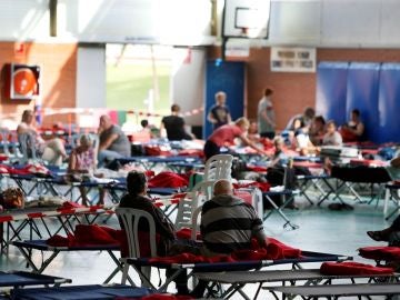 Desalojados de un camping de Crevillent Desalojados de un camping de Crevillent