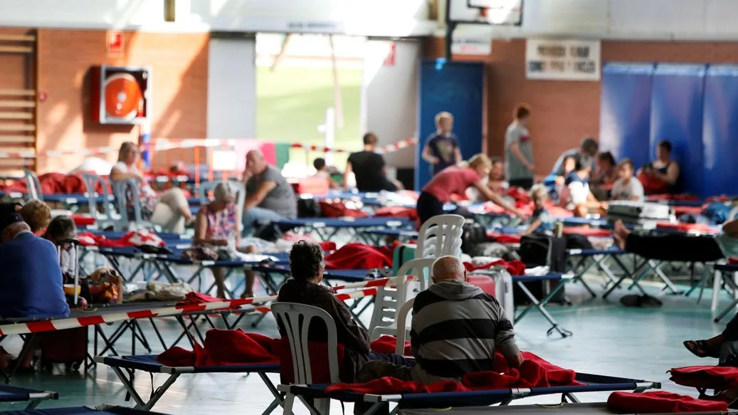 Desalojados de un camping de Crevillent