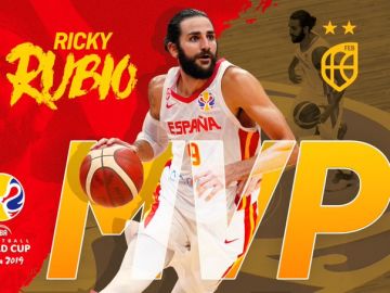 Ricky Rubio, MVP del Mundial de baloncesto 2019 Ricky Rubio, MVP del Mundial de baloncesto 2019