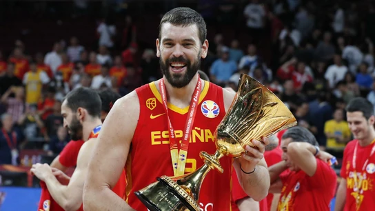 Marc Gasol, con el Mundial Marc Gasol, con el Mundial