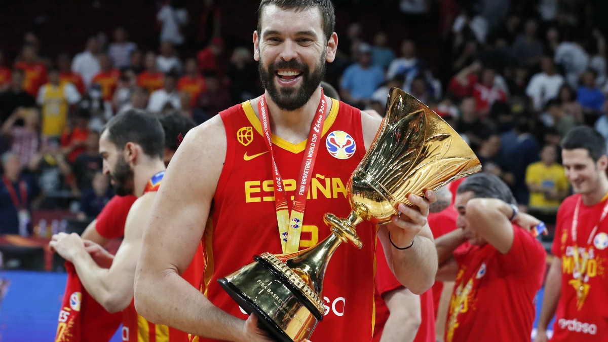 Marc Gasol, con el Mundial