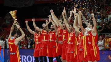 España celebra el Mundial