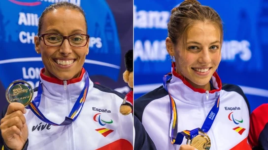 Teresa Perales y Nuria Marqués logran la medalla de oro en los Mundiales de natación paralímpica Teresa Perales y Nuria Marqués logran la medalla de oro en los Mundiales de natación paralímpica