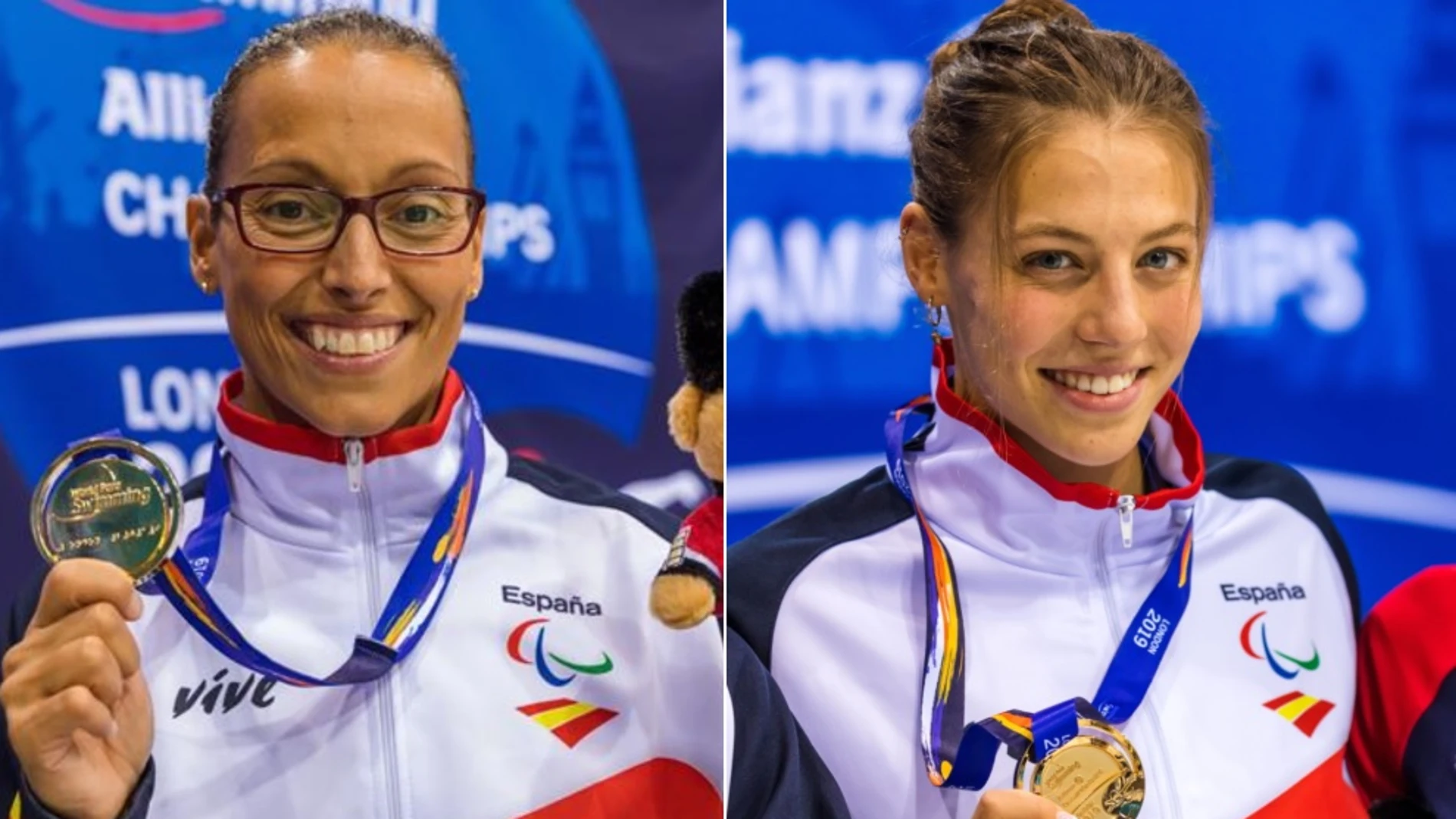 Teresa Perales y Nuria Marqués logran la medalla de oro en los Mundiales de natación paralímpica