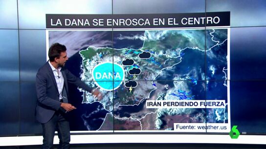 Las previsiones de la gota fr&iacute;a: &iquest;cu&aacute;l es el pr&oacute;ximo destino de la Dana?