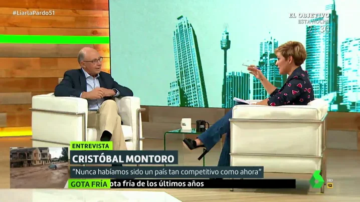 Cristóbal Montoro y Cristina Pardo