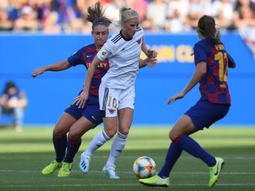 El Tacón, ante el Barcelona El Tacón, ante el Barcelona