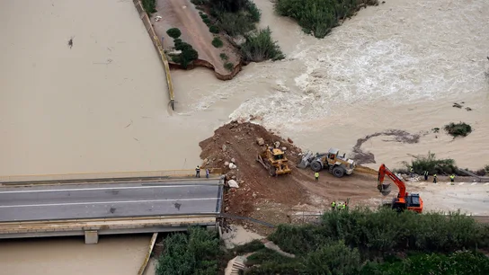 Desbordamiento del río Segura Desbordamiento del río Segura