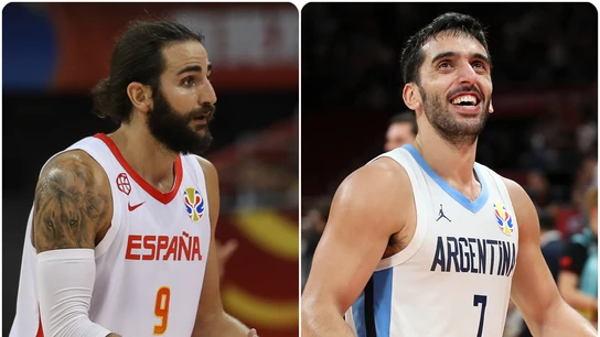 Ricky, con Campazzo Ricky, con Campazzo