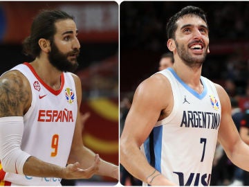 Ricky, con Campazzo Ricky, con Campazzo
