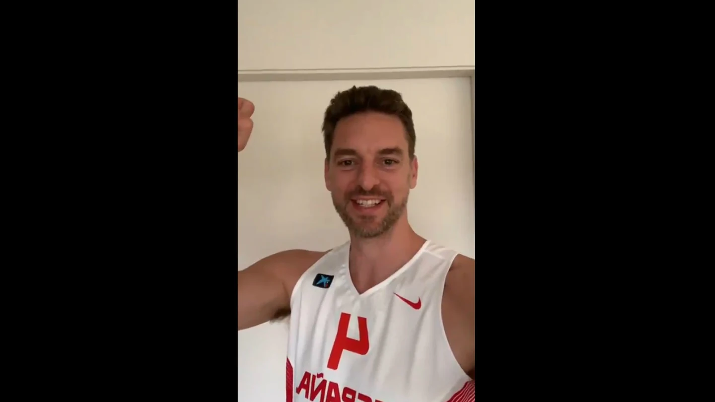 Pau Gasol felicita a la Selección Pau Gasol felicita a la Selección