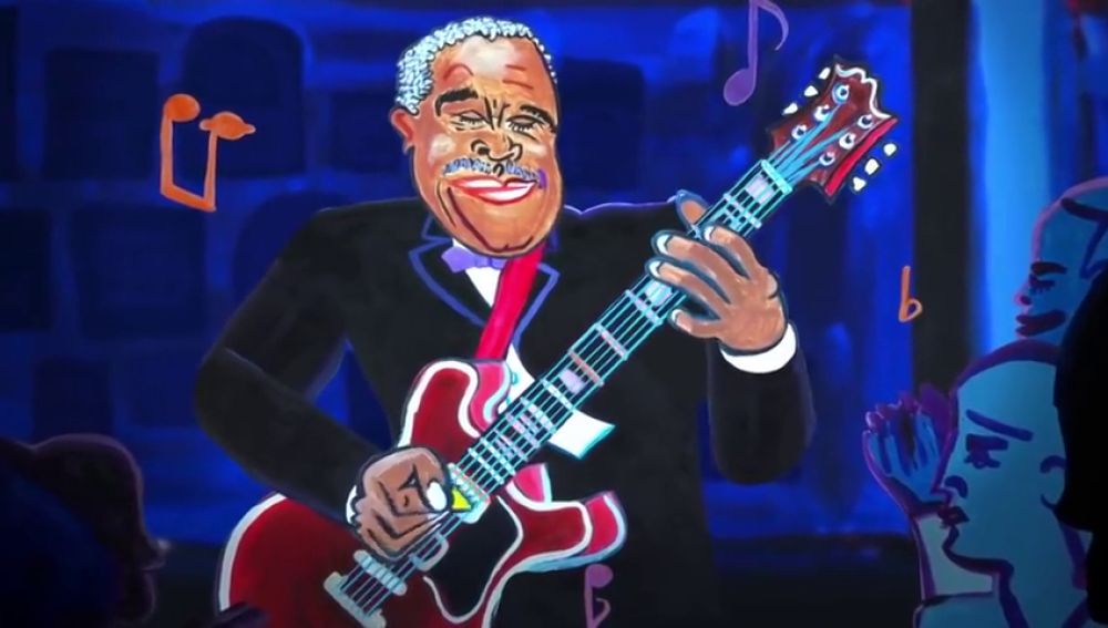 Google Homenajea A B B King Con Un Doodle En El 94 Aniversario De