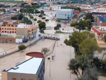 Inundaciones en Torre Pacheco causadas por la gota fría Inundaciones en Torre Pacheco causadas por la gota fría