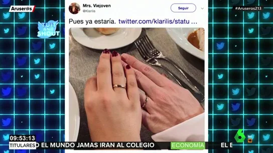 La increíble historia de cómo un inocente tuit puede acabar en boda La increíble historia de cómo un inocente tuit puede acabar en boda