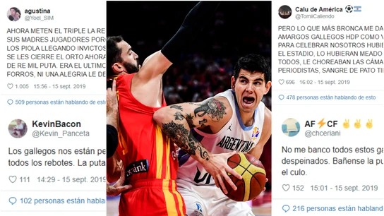 Algunos de los insultos de los argentinos durante la final del Mundial Algunos de los insultos de los argentinos durante la final del Mundial