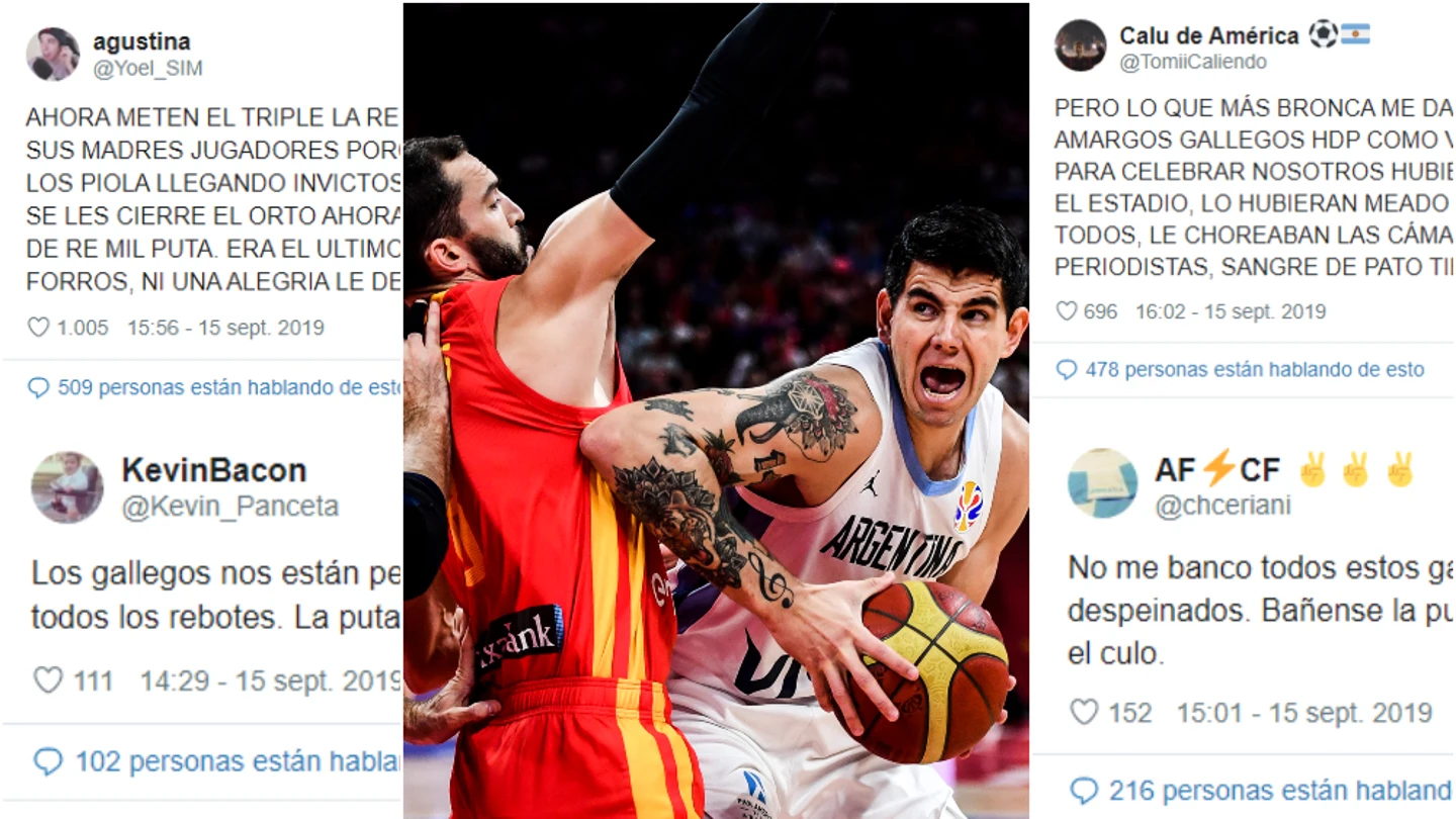 Algunos de los insultos de los argentinos durante la final del Mundial Algunos de los insultos de los argentinos durante la final del Mundial