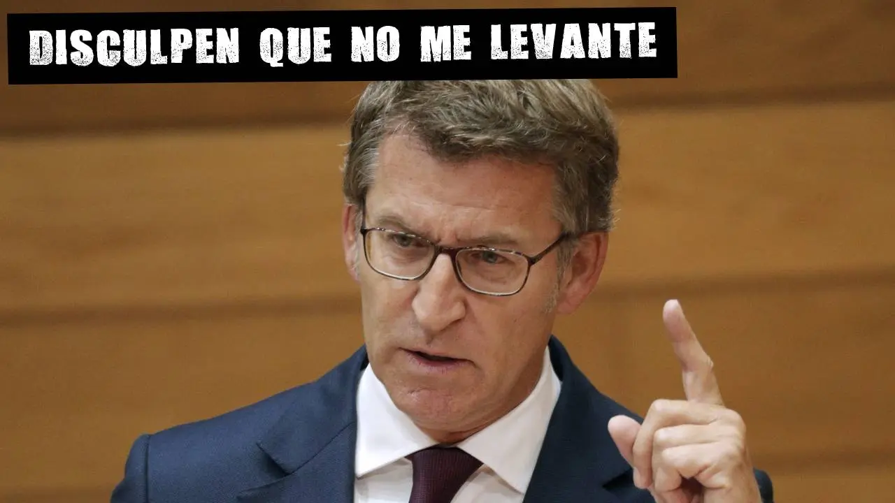 Disculpen que no me levante