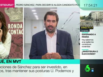 Carlos Cué: "Los pactos llevan tiempo, los anuncios de último minuto son cuestiones de relato" Carlos Cué: "Los pactos llevan tiempo, los anuncios de último minuto son cuestiones de relato"