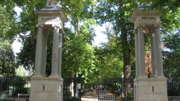 Entrada al Jardín del Príncipe