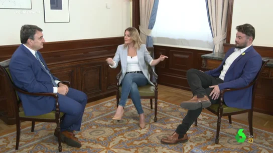 Gabriel Rufián: "Si te cae mal Aitor Esteban es que tienes un problema" Gabriel Rufián: "Si te cae mal Aitor Esteban es que tienes un problema"