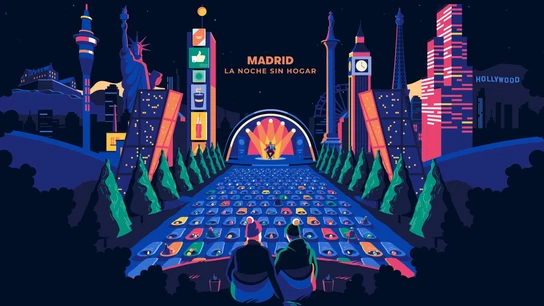 La noche sin hogar llega a Madrid La noche sin hogar llega a Madrid